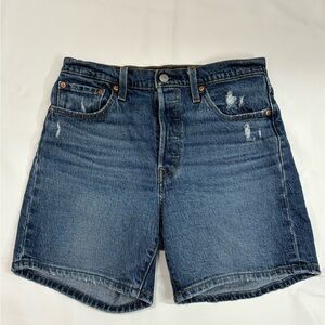Levi's Blue Jean Shorts for Women